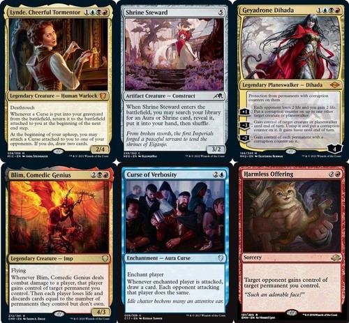 Commander deck curses - commander,