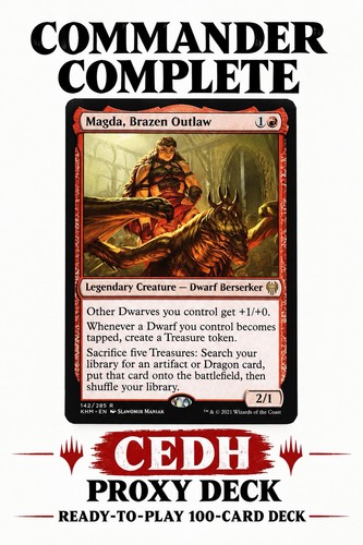 Magda brazen outlaw cedh - magda, *play