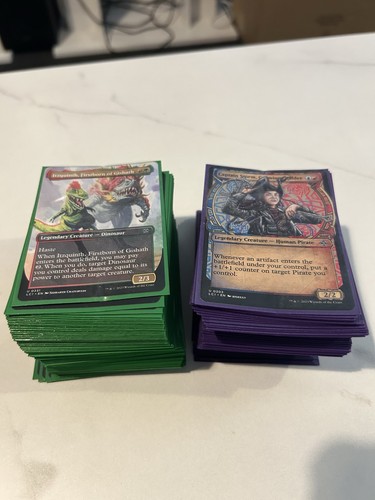 Budget edh decks sleeved - x2.,