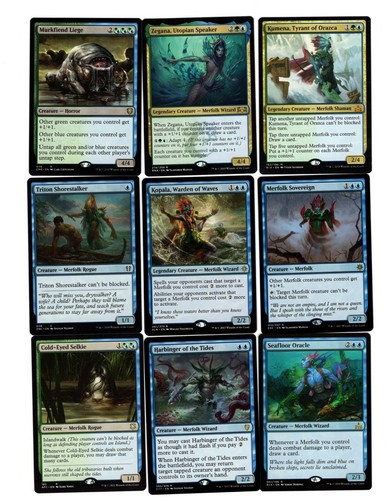 Merfolk might 100 card - merfolk, might-100
