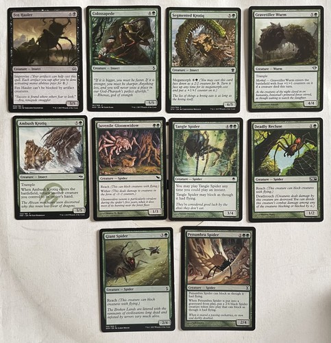 Mtg insect spider curated - 10,