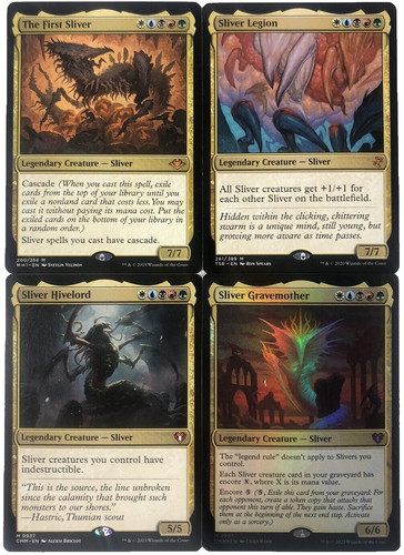 Edh sliver deck commander - sliver,
