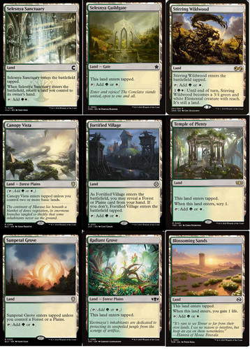Selesnya lands commander - 9,