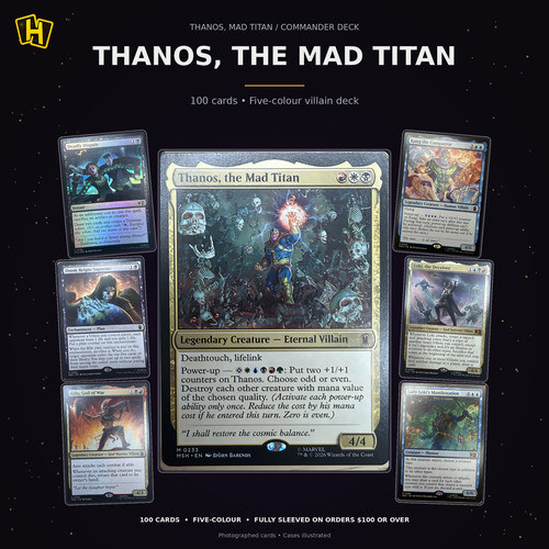 Thanos the mad titan mtg - thanos,