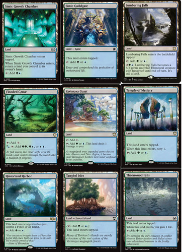 Simic lands commander deck - 9,