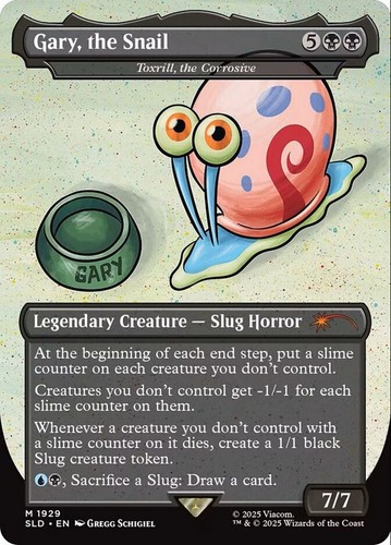 Edh gary deck spongebob - spongebob, mtg
