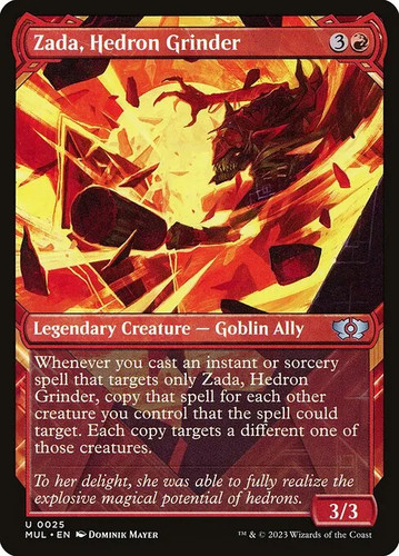 Commander deck mtg zada - commander,