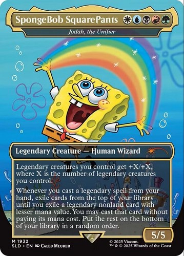 Edh spongebob deck commander - edh,