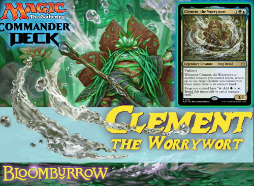 Clement the worrywort mtg - worrywort, edh