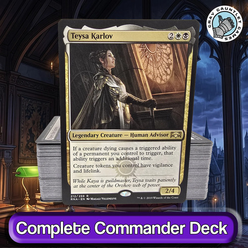 Teysa karlov commander deck - karlov,