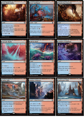Izzet lands commander - izzet, deck