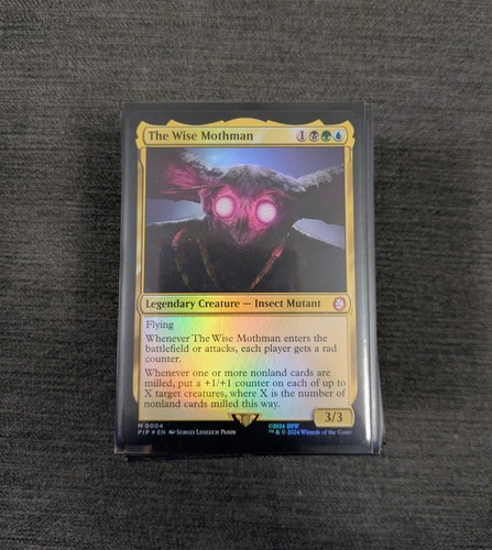 Mtg the wise mothman commander - mtg,