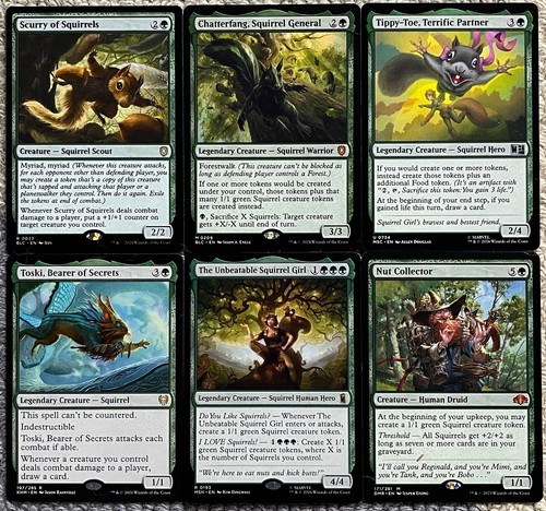 Edh squirrel deck - edh,