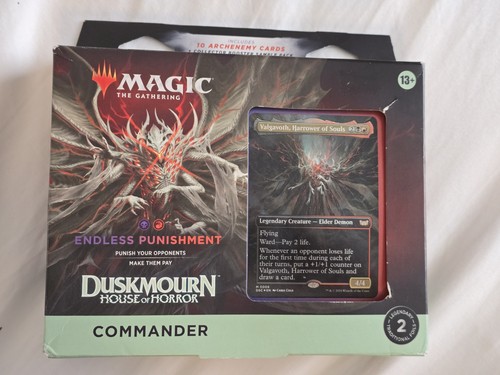 Unopened valgavoth commander - unopened,