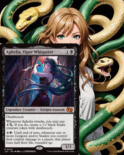 Edh snake deck - deck, commander