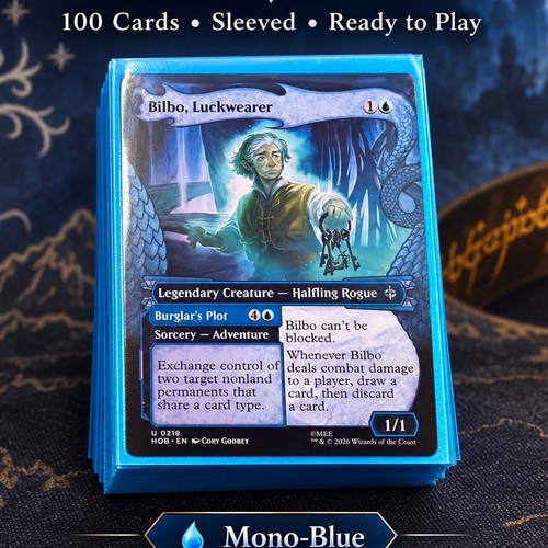Mtg bilbo luckwearer commander - bilbo,