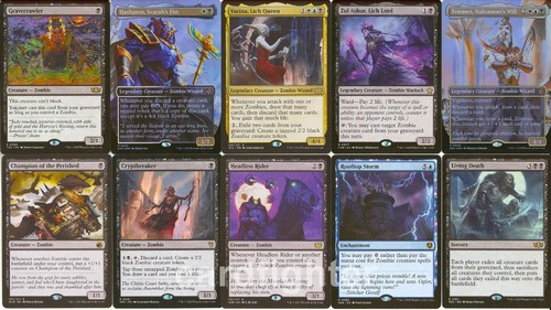 Custom zombie commander - zombie, edh