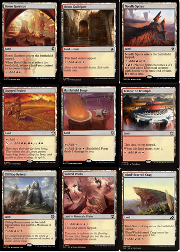 Boros lands commander deck - commander,