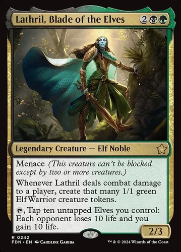 Lathril blade the elves - lathril,,