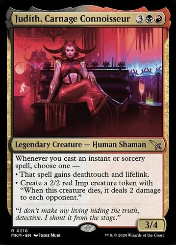 Judith carnage connoisseur - judith,